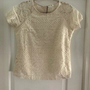Ecru Lace Blouse
